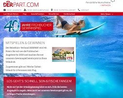 Türkei Reise Gewinnspiel, Derpart Gewinnspiel