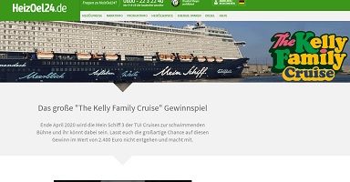 Nordeuropa Kreuzfahrt Gewinnspiel, HeizOel24.de Gewinnspiel