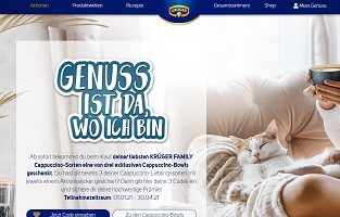www.genuss-mit-krueger.de, Krüger Aktion