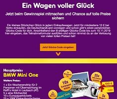 netto-online.de/glueck, Netto Code eingeben, Netto Glückslos, Netto Gewinnspiel