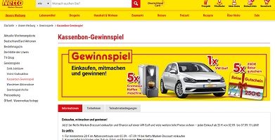 netto-online.de/gewinnspiel, Netto Gewinnspiel
