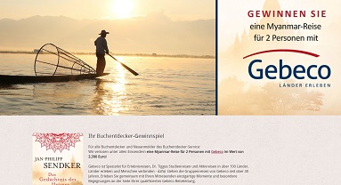 Myanmar Reise Gewinnspiel, Random House Gewinnnspiel
