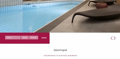 Schweiz Urlaub Gewinnspiel, Alpina Hotel Gewinnspiel