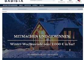 Babista Bargeld Gewinnspiel, Babista Gewinnspiel
