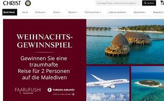 Christ Weihnachts-Gewinnspiel, Christ Gewinnspiel