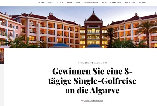 Algarve Golfurlaub Gewinnspiel, GolfnStyle Gewinnspiel, GolfnStyle Gewinnspiel