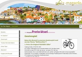 Fischer E-Bike Gewinnspiel