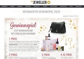 The Jeweller Weihnachten Gewinnspiel, The Jeweller Gewinnspiel