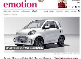 Smart EQ Gewinnspiel, emotion Gewinnspiel