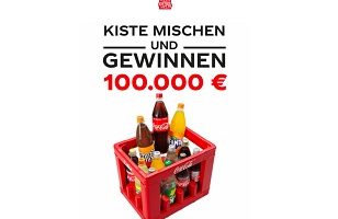 kistenlotto.de Gewinnspiel, Coca Cola Gewinnspiel