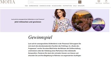 Mona Bargeld Gewinnspiel, Mona Gewinnspiel