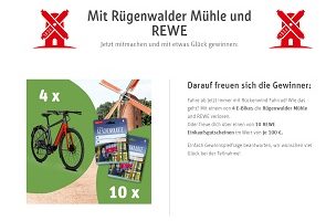 E-Bike Gewinnspiel, Rewe Gewinnspiel