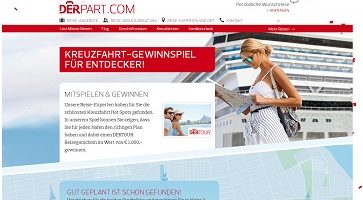 Dertour Reisegutschein Gewinnspiel, Derpart Gewinnspiel