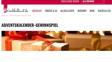 Kribbelbunt Adventskalender Gewinnspiel
