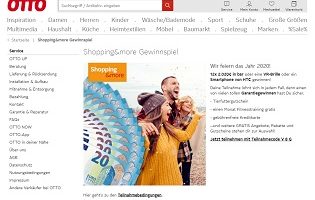 otto.de/rubbeln, Otto Rubbelos Gewinnspiel