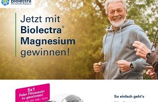 Polar Fitnessuhr Gewinnspiel, Biolectra Gewinnspiel