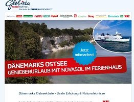 Dänemark Urlaub Gewinnspiel, Globista Gewinnspiel