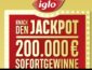 Iglo Kassenbon Gewinnspiel, Iglo Gewinnspiel