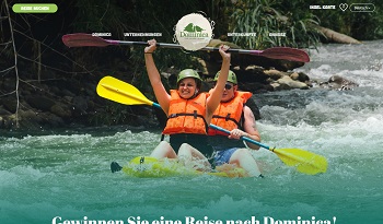 Dominica Reise Gewinnspiel, discoverdominica Gewinnspiel