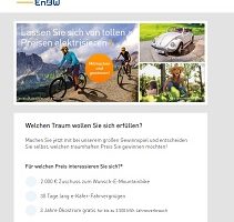 E-Mountainbike Zuschuss Gewinnspiel, EnBW Gewinnspiel