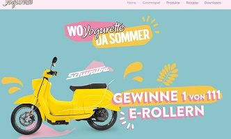 yogurette Aktionscode Gewinnspiel, yogurette Gewinnspiel