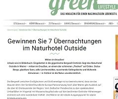 Osttirol Urlaub Gewinnspiel, Green Lifestyle Gewinnspiel