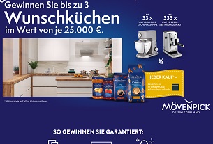 Mövenpick Code eingeben, Mövenpick Gewinnspiel