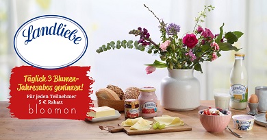 Landliebe Kassenbon hochladen, Landliebe Gewinnspiel