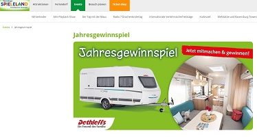 Dethleffs Wohnwagen Gewinnspiel, Ravensburger Gewinnspiel