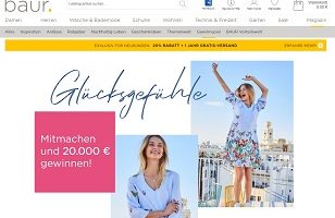 Baur Bargeld Gewinnspiel, Baur Gewinnspiel