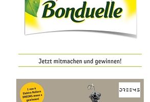 rewe.de/bonduelle Gewinnspiel, Bonduelle Gewinnspiel