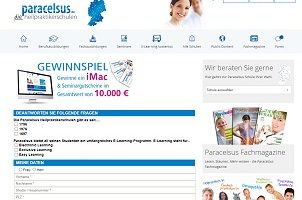 iMac Gewinnspiel, Paracelsus Gewinnspiel