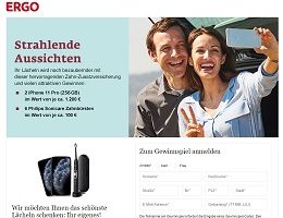 iPhone 11 Gewinnspiel, Ergo Gewinnspiel