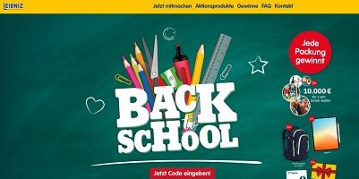 Leibiz Code eingeben, Leibiz Gewinnspiel