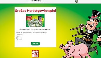 Lesershop 24 Bargeld Gewinnspiel, Lesershop24 Gewinnspiel
