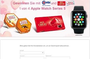 ferrero-handzettel.de Gewinnspiel