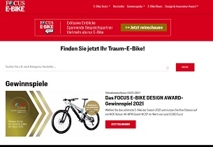 Focus E-Bike Gewinnspiel, Focus Gewinnspiel