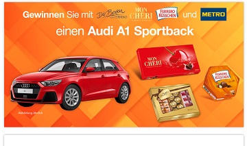ferrero-handzettel.de/metro Gewinnspiel