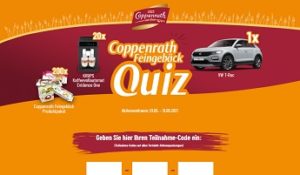 coppenrath-quiz.de, Coppenrath Code eingeben, Coppenrath Gewinnspiel