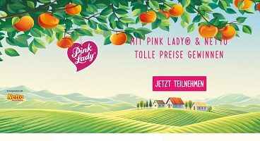 netto-online.de/pink-lady, Netto Pink Lady Gewinnspiel, Netto Gewinnspiel