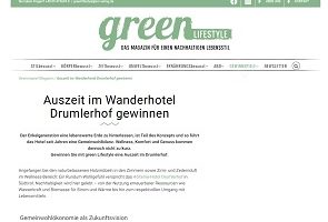 Green Lifestyle Südtirol Gewinnspiel, Green Lifestyle Gewinnspiel