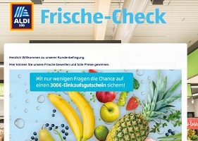 aldi-sued-de/frische-check, Aldi Frische-Check Gewinnspiel, Aldi Süd Gewinnspiel