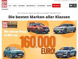 AutoBild Die Besten Marken aller Klassen Gewinnspiel, AutoBild Gewinnspiel