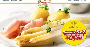 Luxus Urlaub Tegernsee Gewinnspiel, Zimmermann Gewinnspiel