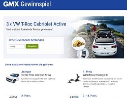 GMX Gewinnspiel