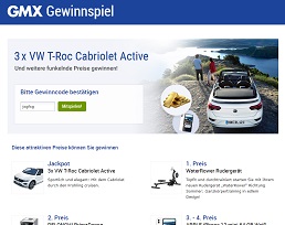 GMX Gewinnspiel
