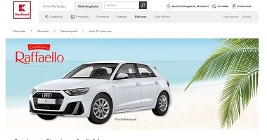 Kaufland Audi Gewinnspiel, Kaufland Gewinnspiel