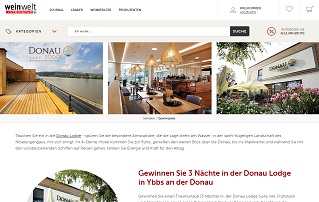 Weinwelt Urlaub Gewinnspiel, Weinwelt Gewinnspiel