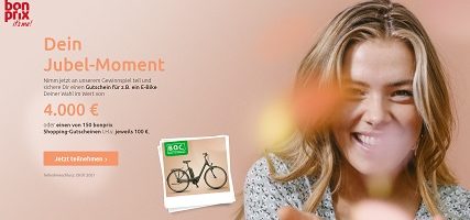 E-Bike Gutschein Gewinnspiel, Bonprix Gewinnspiel