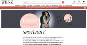 Wenz Gutschein Gewinnspiel, Wenz Gewinnspiel